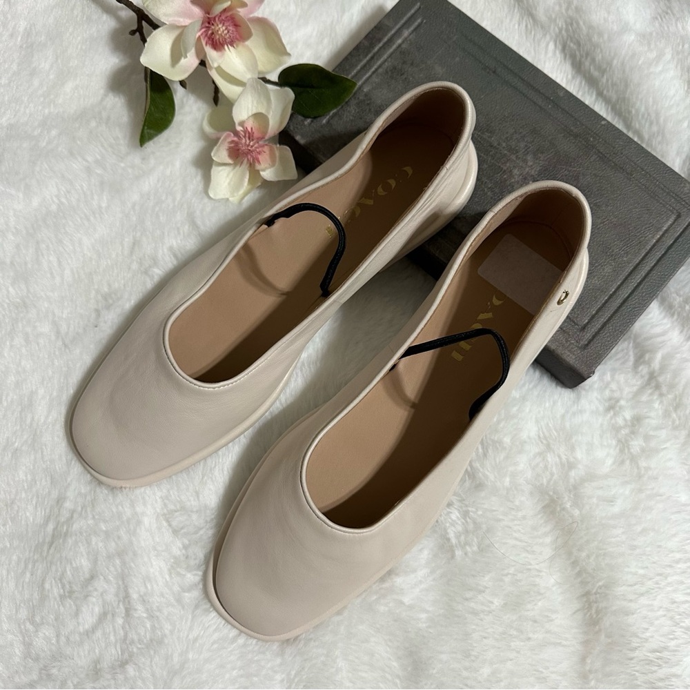 COACH Women's Emilia Mary Jane Ballet Flats - Picture 6 of 13